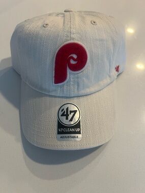 '47 Philadelphia Phillies Mojave/Tan Adjustable Cap with Red Logo Accent